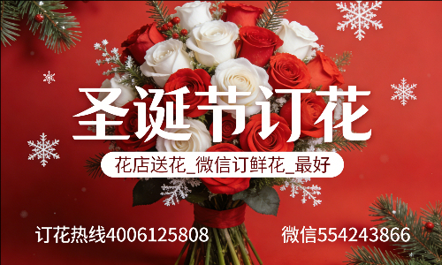 自贡花店送花_微信订鲜花_圣诞节订花_最好? 自贡花店